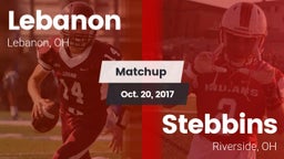 Matchup: Lebanon  vs. Stebbins  2017
