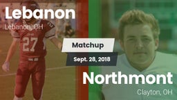 Matchup: Lebanon  vs. Northmont  2018