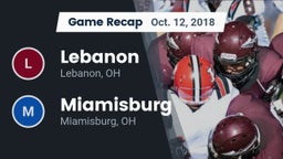 Recap: Lebanon   vs. Miamisburg  2018