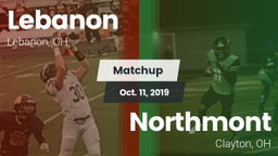 Matchup: Lebanon  vs. Northmont  2019