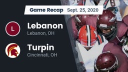 Recap: Lebanon   vs. Turpin  2020