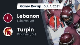 Recap: Lebanon   vs. Turpin  2021