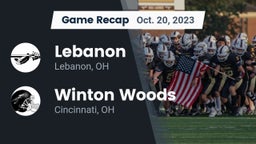 Recap: Lebanon   vs. Winton Woods  2023