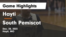 Hayti  vs South Pemiscot  Game Highlights - Dec. 28, 2023