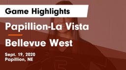 Papillion-La Vista  vs Bellevue West  Game Highlights - Sept. 19, 2020