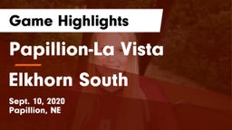 Papillion-La Vista  vs Elkhorn South  Game Highlights - Sept. 10, 2020