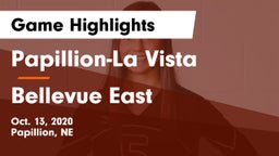 Papillion-La Vista  vs Bellevue East  Game Highlights - Oct. 13, 2020