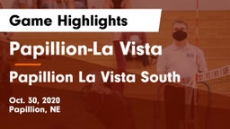 Papillion-La Vista  vs Papillion La Vista South  Game Highlights - Oct. 30, 2020