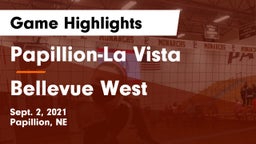 Papillion-La Vista  vs Bellevue West  Game Highlights - Sept. 2, 2021