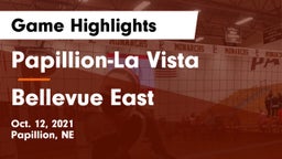 Papillion-La Vista  vs Bellevue East  Game Highlights - Oct. 12, 2021