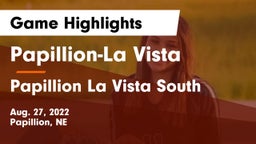 Papillion-La Vista  vs Papillion La Vista South  Game Highlights - Aug. 27, 2022