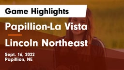 Papillion-La Vista  vs Lincoln Northeast  Game Highlights - Sept. 16, 2022