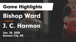 Bishop Ward  vs J. C. Harmon  Game Highlights - Jan. 28, 2020