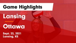Lansing  vs Ottawa  Game Highlights - Sept. 23, 2021