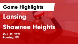 Lansing  vs Shawnee Heights  Game Highlights - Oct. 12, 2021