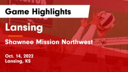 Lansing  vs Shawnee Mission Northwest  Game Highlights - Oct. 14, 2022