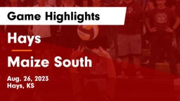Hays  vs Maize South  Game Highlights - Aug. 26, 2023