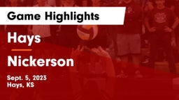 Hays  vs Nickerson  Game Highlights - Sept. 5, 2023