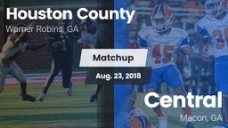 Matchup: Houston County High vs. Central  2018