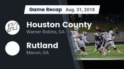 Recap: Houston County  vs. Rutland  2018