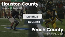 Matchup: Houston County High vs. Peach County  2018