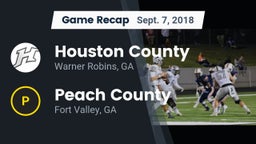 Recap: Houston County  vs. Peach County  2018