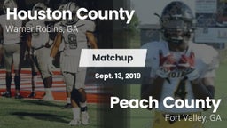 Matchup: Houston County High vs. Peach County  2019