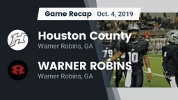 Recap: Houston County  vs. WARNER ROBINS  2019