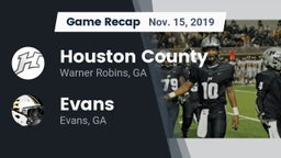 Recap: Houston County  vs. Evans  2019