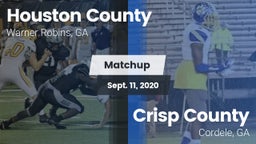 Matchup: Houston County High vs. Crisp County  2020