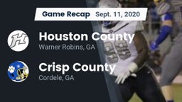 Recap: Houston County  vs. Crisp County  2020