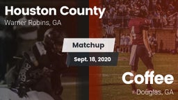 Matchup: Houston County High vs. Coffee  2020