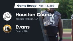 Recap: Houston County  vs. Evans  2021