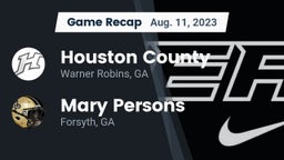 Recap: Houston County  vs. Mary Persons  2023