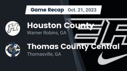 Recap: Houston County  vs. Thomas County Central  2023