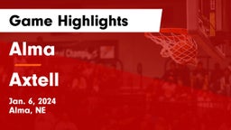 Alma  vs Axtell  Game Highlights - Jan. 6, 2024