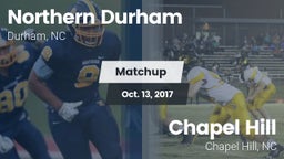 Matchup: Northern Durham vs. Chapel Hill  2017