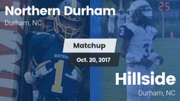 Matchup: Northern Durham vs. Hillside  2017