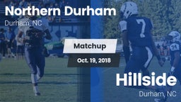 Matchup: Northern Durham vs. Hillside  2018