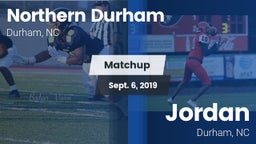 Matchup: Northern Durham vs. Jordan  2019