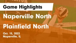 Naperville North  vs Plainfield North  Game Highlights - Oct. 15, 2022