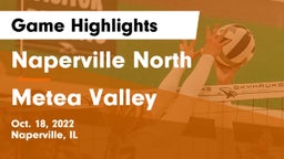Naperville North  vs Metea Valley  Game Highlights - Oct. 18, 2022
