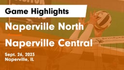 Naperville North  vs Naperville Central  Game Highlights - Sept. 26, 2023