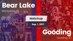 Matchup: Bear Lake High vs. Gooding  2017