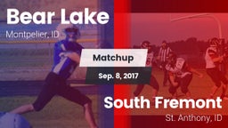 Matchup: Bear Lake High vs. South Fremont  2017