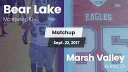 Matchup: Bear Lake High vs. Marsh Valley  2017