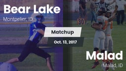 Matchup: Bear Lake High vs. Malad  2017