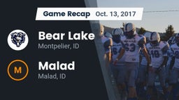 Recap: Bear Lake  vs. Malad  2017