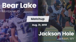 Matchup: Bear Lake High vs. Jackson Hole  2018