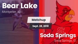 Matchup: Bear Lake High vs. Soda Springs  2018